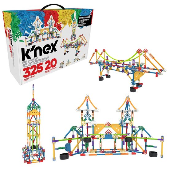 K&#039;Nex Classic City Builders 20 Modellen, 325dlg.