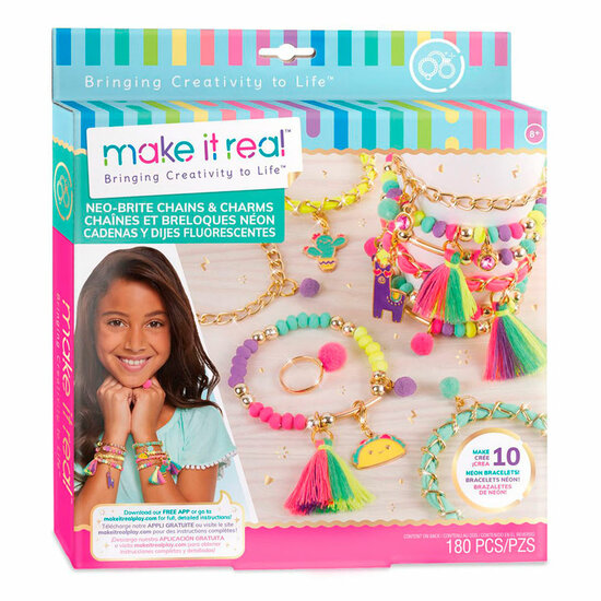 Make It Real - Neon Armbandjes &amp; Bedeltjes