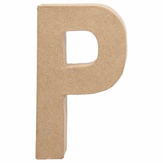 Letter Papier-mach&eacute; - P, 20,5cm