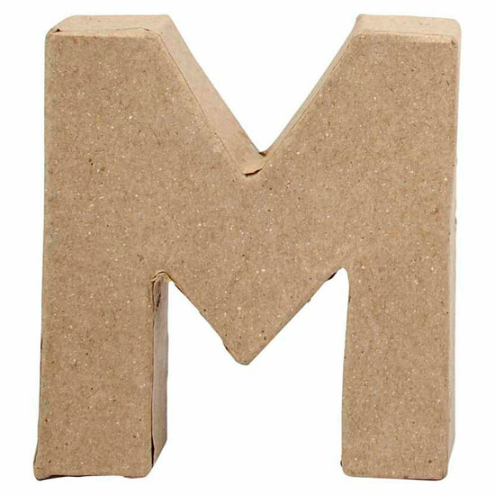 Letter Papier-mach&eacute; - M, 10cm