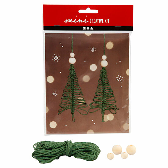 Mini Creative Kit Macrame Kerstboom