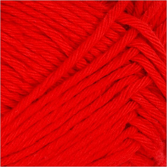 Katoengaren, Rood, 50gr, 85m