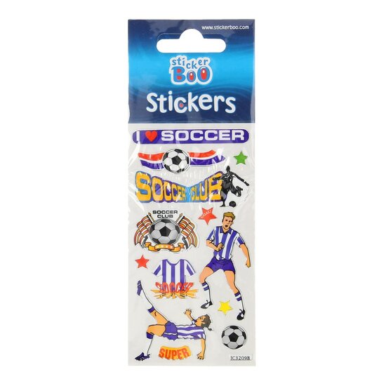 Stickervel Voetbal