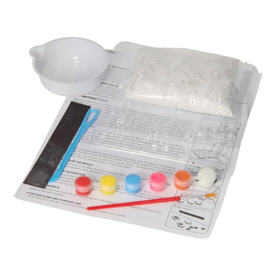 Gips Gieten Glow in the Dark Magneten - Dino&#039;s