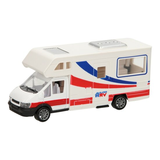 Die-cast Camper Wit