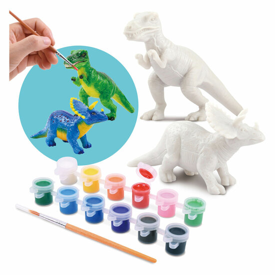 Playgo Verf je eigen Dino&#039;s - 15dlg.