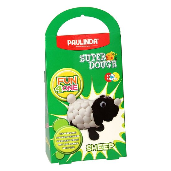 Super Dough Diertje Kleien - 2 Kleuren Klei