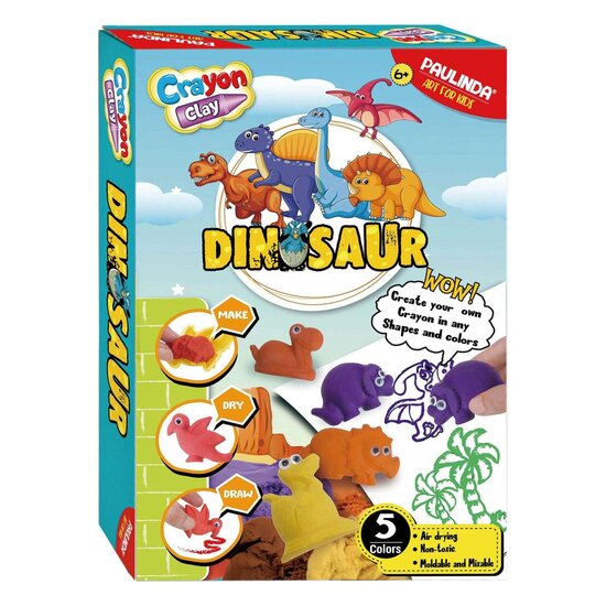 Maak je eigen Dieren Krijtjes - Dino&#039;s