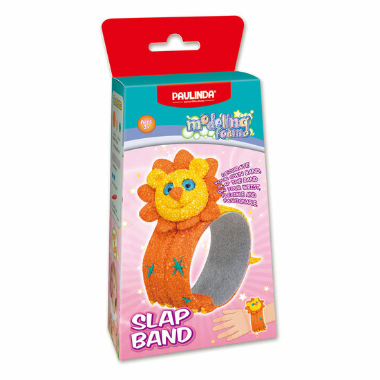 Knutselset Klaparmband Maken - Leeuw - 3 Kleuren Foam