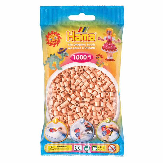 Hama Midi Strijkkralen - Zalm (026), 1000st.