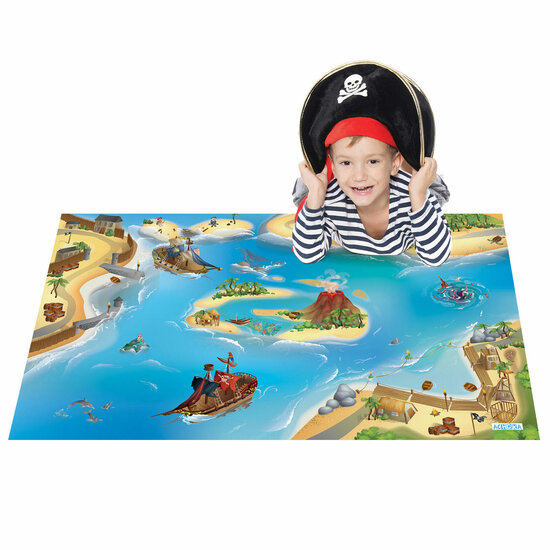 Speelkleed Piraat, 100x150cm