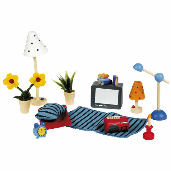 Goki Accessoires Woonkamer, 17dlg.