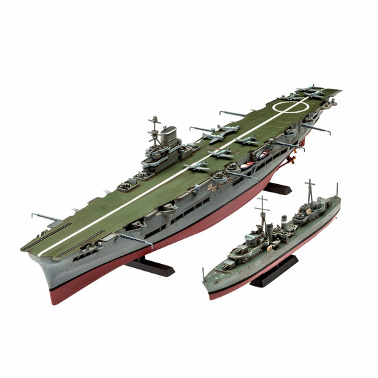 Revell HMS Ark Royal &amp; Tribal Class Destoyer