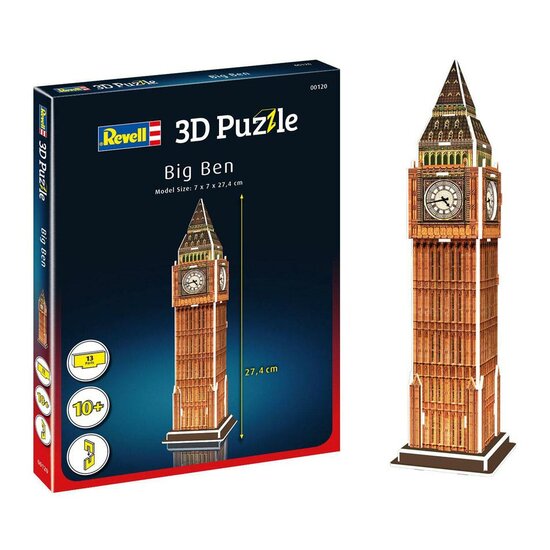 Revell 3D Puzzel  Bouwpakket - Big Ben 13st.