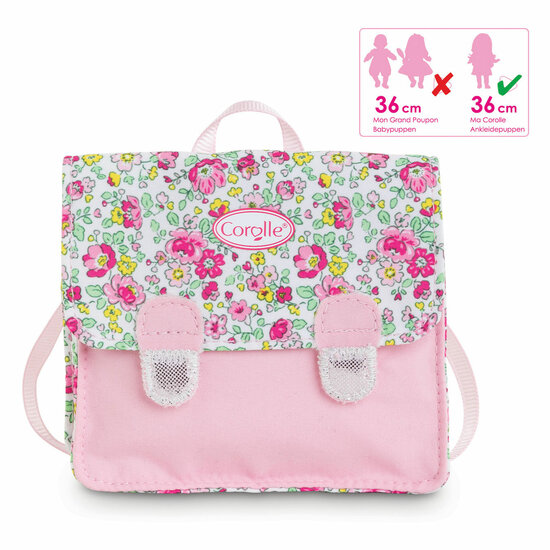 Ma Corolle - Poppen Schooltas Floral