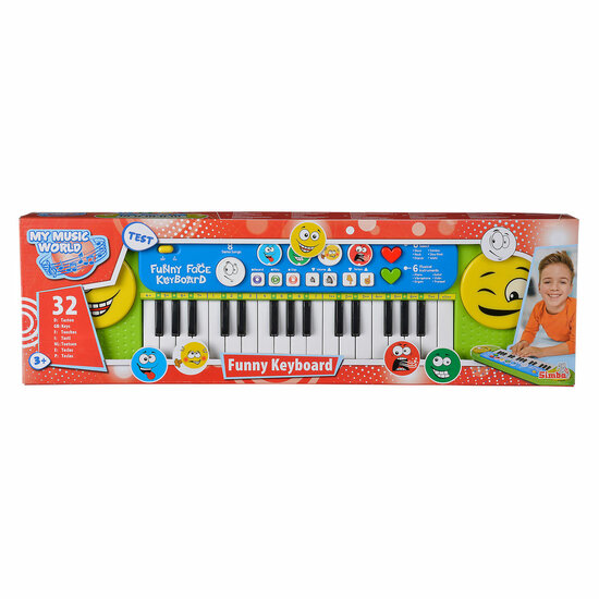My Music World Lachgezicht Keyboard