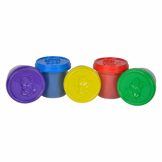 Art &amp; Fun Kinderklei - 5 Kleipotjes