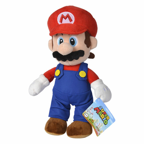 Knuffel Pluche Super Mario , 30cm