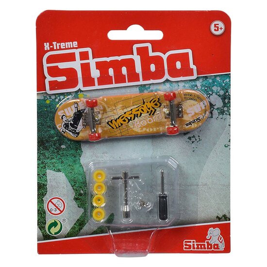 Vinger Skateboard X-Treme Kleur met Accessoires