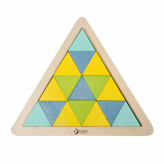 Classic World Houten Moza&iuml;ekpuzzel, 67st.