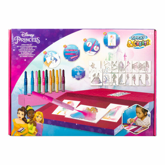 Disney Princess Blaaspennen Set Deluxe