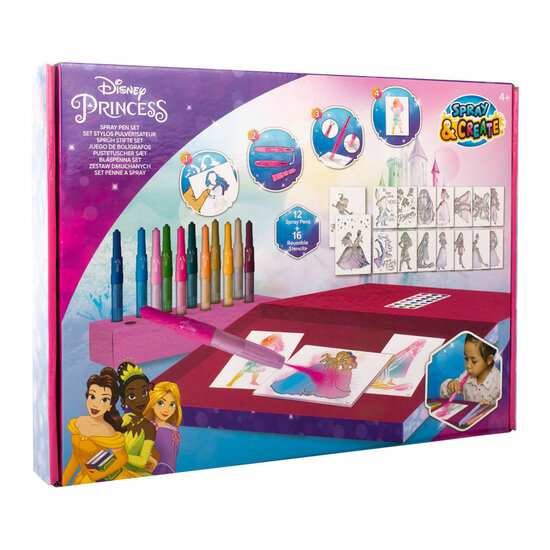 Disney Princess Blaaspennen Set Deluxe