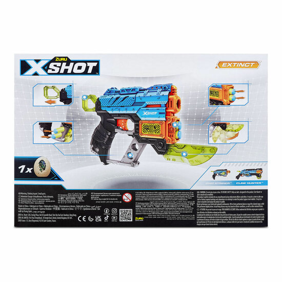 X-shot Dino Attack Extinct met 8 Darts