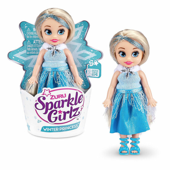 Sparkle Girlz Winter Prinses Cupcake