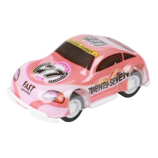 Turbo Racers Mini Rally Pull-backauto&#039;s, 9st.