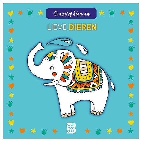 Creatief kleuren - Lieve dieren