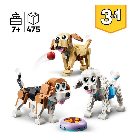 LEGO Creator 31137 Schattige Honden