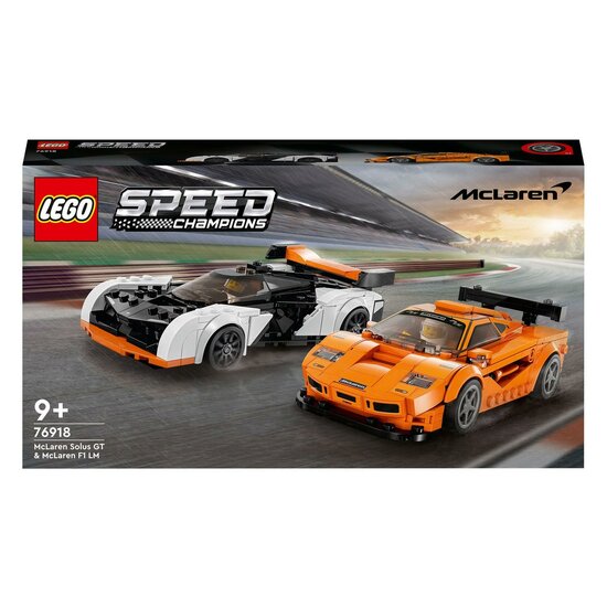 LEGO Speed Champions 76918 McLaren Solus GT &amp; McLaren F1 LM