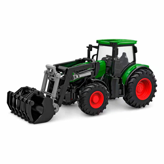 Kids Globe RC Tractor met Frontlader - Groen