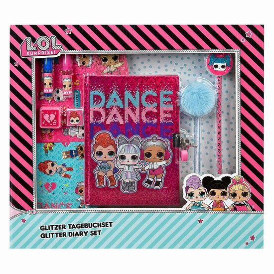 L.O.L. Surprise! Glitter Dagboek Set