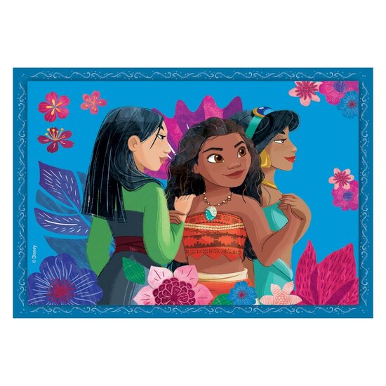 Clementoni Puzzels Disney Princess, 4in1
