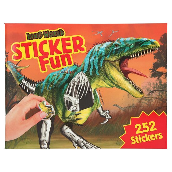 Dino World Sticker Fun Stickerboek