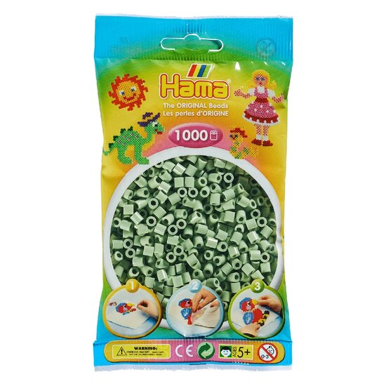 Hama Midi Strijkkralen - Eucalyptus, 1000st.