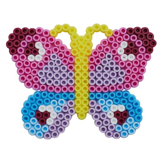 Hama Midi Strijkkralenset Vlinder, 1100st.