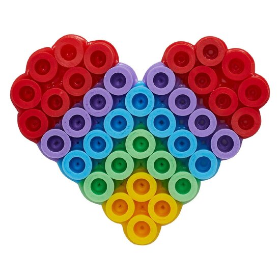 Hama Maxi Strijkkralenset Vierkant en Hart, 400st.