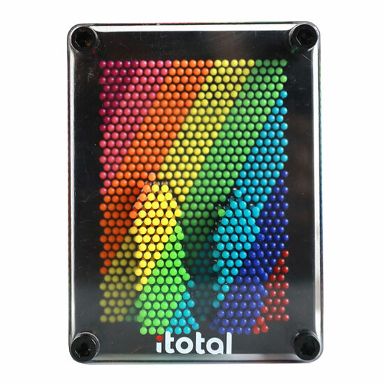 PinArt Regenboogkleuren Maak je eigen 3D Afdruk