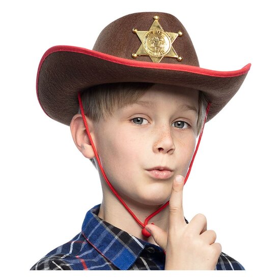 Kinderhoed Cowboy Sheriff