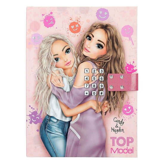 TOPModel Dagboek met Geheime Code Candy &amp; Hayden