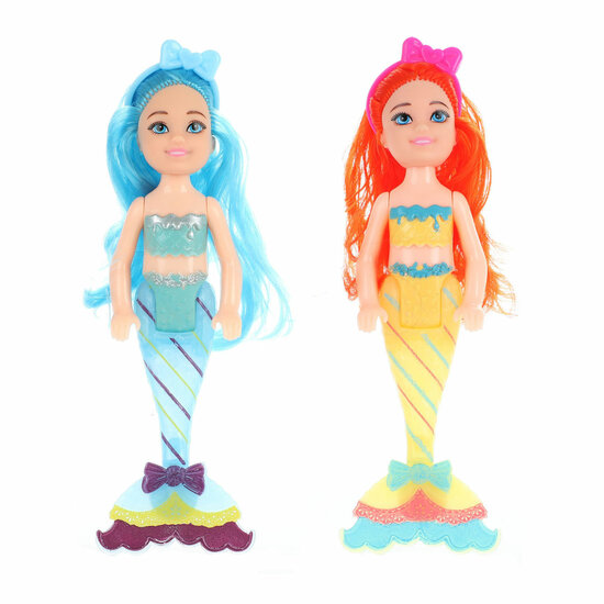 Mermaids Zeemeermin Pop Zusjes, 4st.