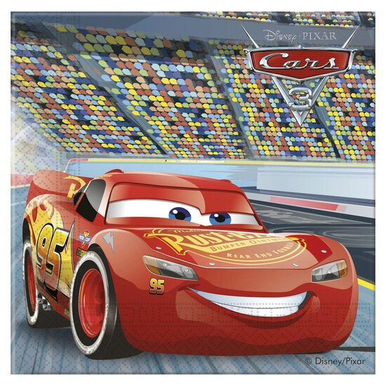 Cars 3 Servetten, 20st.