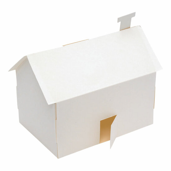 3D Papieren Vouw Huizen, Set van 20