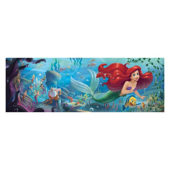 Clementoni Panorama Puzzel Disney Prinses, 1000st.