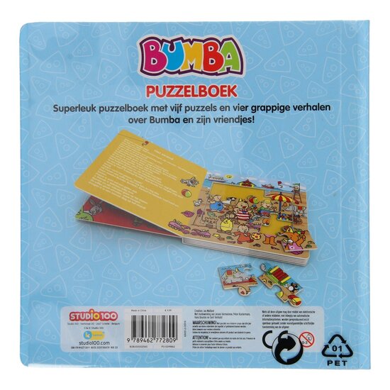 Bumba Puzzelboek met leuke verhaaltjes