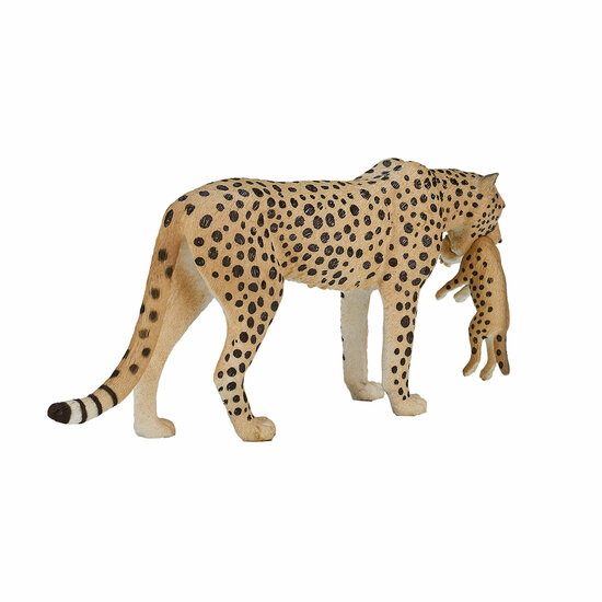 Mojo Wildlife Cheetah Vrouwtje met Welp - 387167