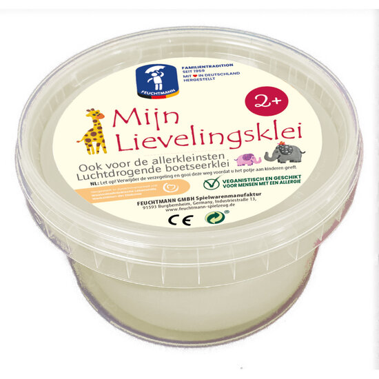 Mijn Lievelingsklei - wit, 500gr.