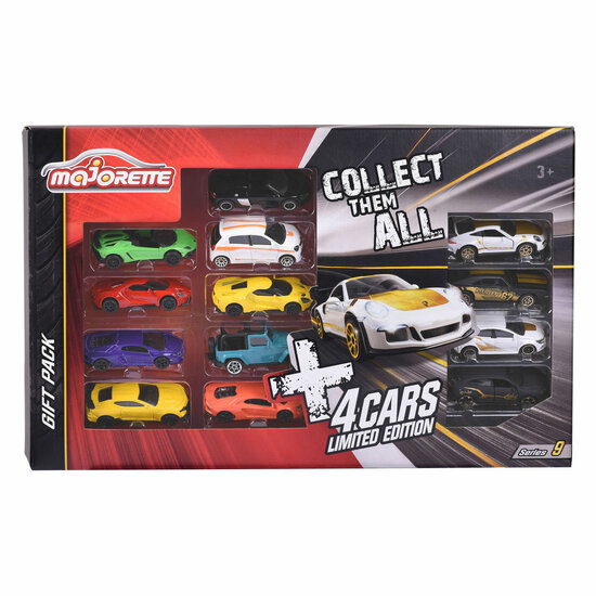 Majorette Limited Edition 9 Speelauto&#039;s Giftpack, 13st.